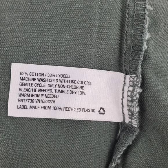 Universal Thread Womens Small Green Full Zip Utility Dress New With Tags‎ - Picture 5 of 6